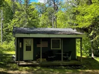 Rustic cabin near recreational, ATV and fishermans dream.