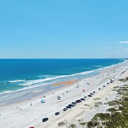 Oceanfront St Augustine Beach Condo/ Steps to Pool +  Beach
