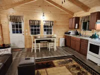 New Cabin on Pennamaquan River. Relax in comfort and privacy .