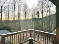 Beautiful 3 bedroom 3 bath log cabin 40 minutes from Asheville.