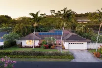 5★Tropical Oasis, Heated Pool, Waterfall, Gazebo, OceanView,❤️of Kona,NEW Remodel