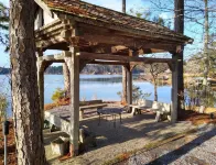 Dock. Waterslide. Beach. Firepit, Gazebo, 500ft Water Frontage. Views. Sleep 18.