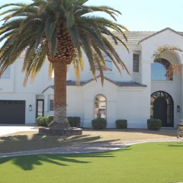 This Gorgeous Custom Home is Located on 3/4 Acre Waterfront in Gilbert Arizona
