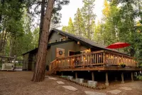 Arnold’s Cozy Cabin  – Rustic-Modern Retreat Near Big Trees & Bear Valley