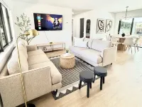 Pool - FirePit - Near South Beach -Wynwood -Design District Hotels in North Miami