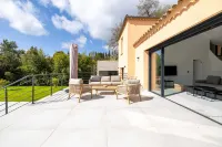 Modern Villa with Heated Pool and Garden Hotels in Mougins