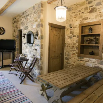 Chaihoutes Stone Villa into Olive Farm in Zia