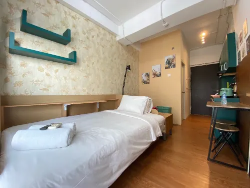 Bohemian Beauty Studio Room at Grand Asia Afrika Apartment Hotels in Lengkong