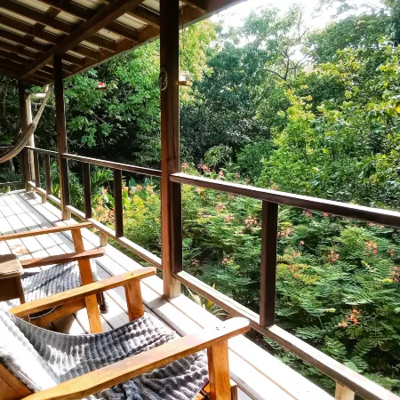 Treetop Cottage Escape in Tropical Garden Near San Ignacio