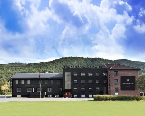 Frøken Skjolds Hotel Lyngengården - parkir