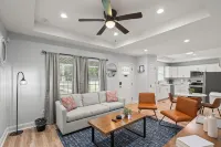 Stylish Downtown Gastonia Stay – 2BR/2BA w/ King + Queen