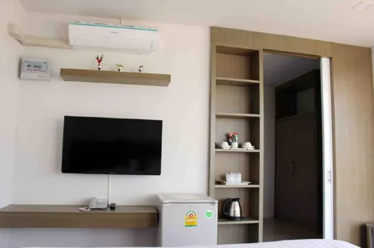 ห้องพักพร้อมห้องน้ำส่วนตัว(เตียงใหญ่)