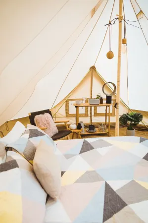 Cosy Tents - Daylesford Отели в г. Яндойт