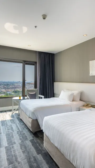 ห้องดีลักซ์ เตียงแฝด