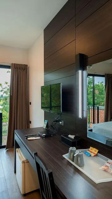 ห้องมาตรฐานเตียงใหญ่หรือเตียงแฝด