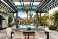 Mid-Century Oasis w/ Private Pool & Mountain Views