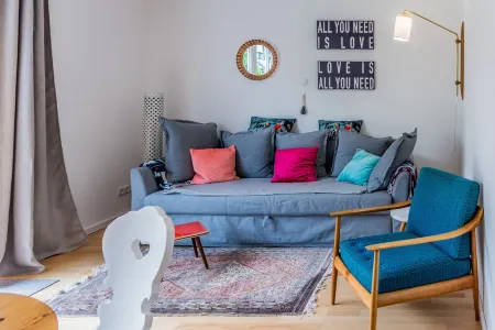 Semidetached house: Cozy with large garden Отели в г. Херренберг