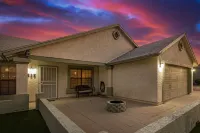 Fully-furnished home with private saltwater pool & patio-BBQ