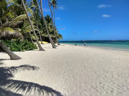 Villa Mahogany and its bungalow in Sainte Anne