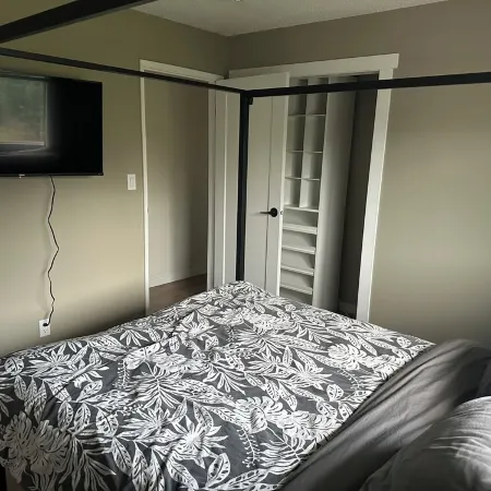 Large newly renovated house.  Cozy and convenient.