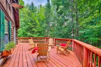 Private Wooded Cabin 7 Mi to Mount Snow! - spa