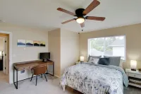 Waterfront Allyn Home with Fire Pit + 2 Kayaks! - parking