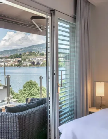 La Rouvenaz Hotel in zona Montreux Riviera Noël