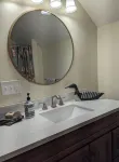 Large studio with private bath and kitchenette