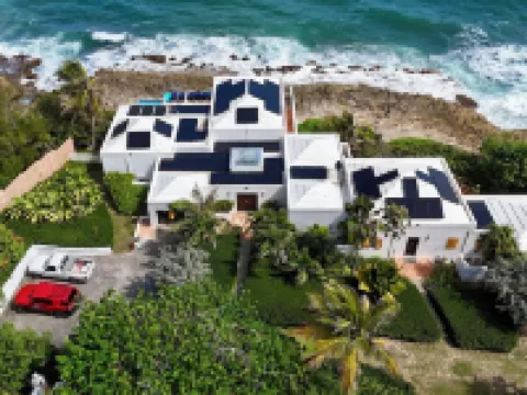 Private Gated Ocean Front Villa Pool&Tide Pool Cane Bay Beach Wifi Wedding Venue Hotels in Northcentral