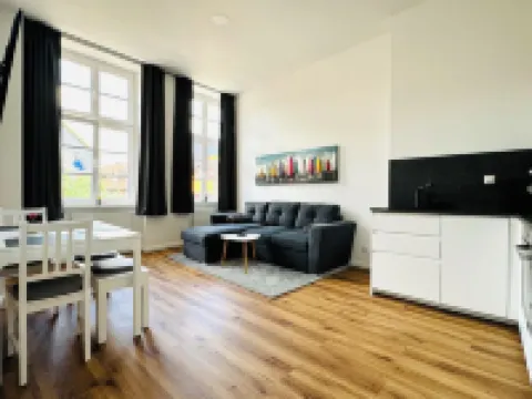 Modern vacation apartment in historic Münzstraße
