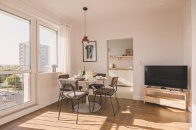 Brillante Studio z Widokiem na Lotnisko Blisko Centrum i Star wki