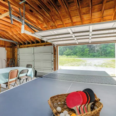 Fire Pit & On-site Pond: Wooded Walton Home!