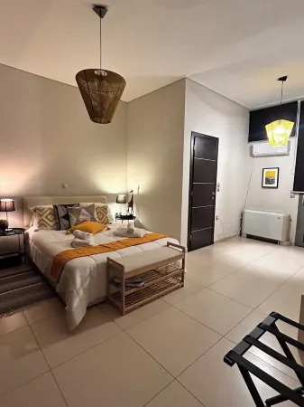 Mytilene Luxury Villa Panoramic Отели рядом с достопримечательностью «Эгейский университет»