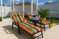 Relaxing/Private 4 Bedroom House w/HeatedPool