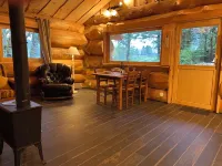 Wooden chalet with all comforts in a forest setting 2 km from the village by footpath. Hotels in Le Chambon-sur-Lignon