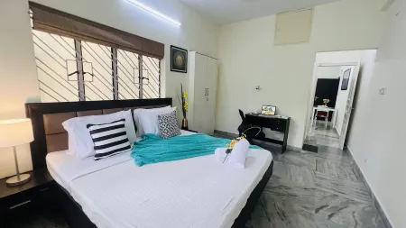 BluO Classic 1BHK Salt Lake - Kitchen, Terrace Garden