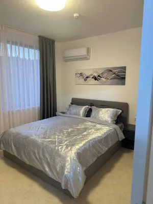 Premium holiday apartment SWETI WLAS Polarstar150m beach pool sea view 2-6 pers.