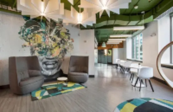 Spacious 1b1b oasis in luxury SF building with bay bridge view & full amenities