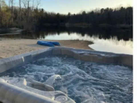 Lakefront Home - Private Beach - Hot Tub Hotels in Lake Charter Township