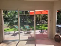 Spacious & bright new villa in forest, close to downtown, golf courses and beach