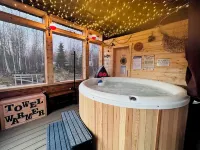 Cozy Big Lake Cabin Retreat with Washer & Dryer and Private Hot Tub & Sauna Hotels in Big Lake