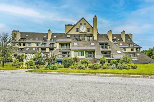 Walk to Lifts and Village! Killington Mountain Condo - Fitnessstudio