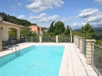 Quiet holiday home in Les Vans with pool