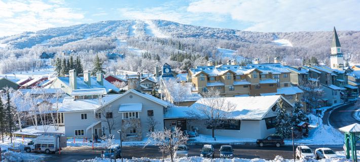 Long Trail House Condominiums at Stratton Mountain Resort Hotels in Windham County