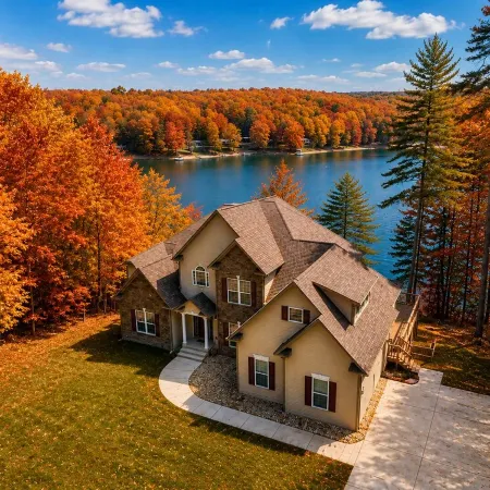 7 Bedroom! Amazing Lake House, Private Dock & Jet Ski Pads, Kids Dream Game Room