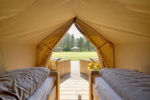 Glamping Lodge with Eco-Wellness - 2-Star
