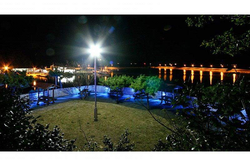 [송도오션리조트 주변의 바닷가 모습]