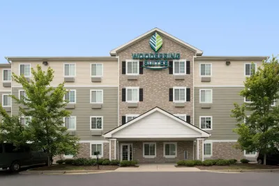 WoodSpring Suites Raleigh Apex Hotels near Habitat Wake ReStore -- Apex