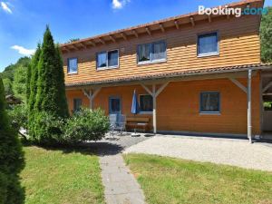 Large Holiday Home in Kellerwald-edersee National Park With Balcony and Terrace