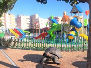 Family Camping with Water Park in Summer Season